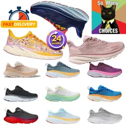 Men tênis de corrida designer tênis Mulher homem Bondi 8 tênis de tênis Sand Nimbus Cloud Ice Water One Antracite Highking Shoe Mens Sports Trainers 36-45 Tamanho