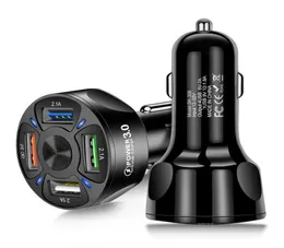 Universal RoxGOCT 35W Car Charger Quick Charge 30 7A Fast Charging 4 Port USB Telefonladdare för Samsung iPhone 111935619