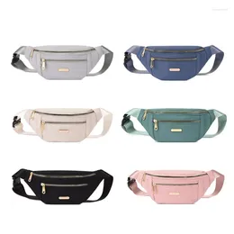 Bolsas de cintura 63hc feminino flany packs crossbody ombro saco de ombro de moda de viagem de viagem bolsa