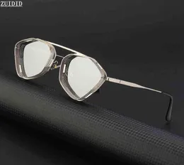 2022 Солнцезащитные очки в стиле стимпанк для мужчин панк ретро -модные очки полярные оттенки роскошные винтажные гафас де Соль Зоннбрил Оккиали Да подошвы H6202849