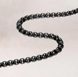 Edelstahlquadrat 1832 Zoll Silberrose Goldgoldblack 25mm Kettenanhänger Halskette Schmuck für Frauen8852719