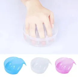 Neue neue Nagelkunsthand -Waschentferner Soak Schalen mit rechteckig geformtem Hand Spa Maniküre Werkzeugsmaniküre Soak Schüssel Set