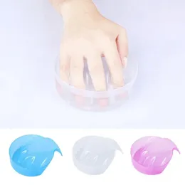 Nuove Nuove Nail Art Wash Hand Remover Soak Codice con set di ciotola di ammollo a forma di manicure a forma di rettangolo