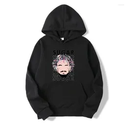 Erkek Hoodies 2024 Karikatür Hareketli Çiftler Gevşek Kurs Sweatshirt ve Kadife Büyük Boyutlu Hoodie