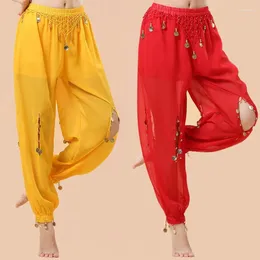 Stage Wear Bollywood Oriental Belly Dance costumi professionisti Donne per adulti Sari India Harem Arabia Pantaloni tribali che ballano