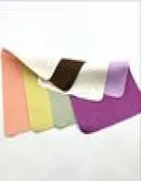 DHL ship Creative mirror cloth 15X18cm microfiber suede island silk fourcolor glasses cloths custom DFMCJB0083777066