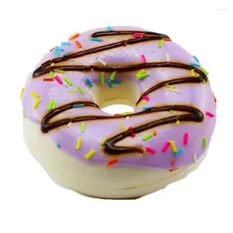 Dekorative Blumen künstliche Donuts Modell Simulation PU Donut Brot Pofrorie Requisiten für Stressabbau langsamer falscher Spaß Ornament