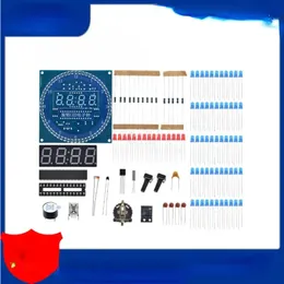 New Build Ihr eigenes einzigartiges DS1302 rotierender LED -Anzeige Alarm Elektronisches Taktmodul DIY -Kit mit Temperaturanzeige für Arduino - 2024 Edition