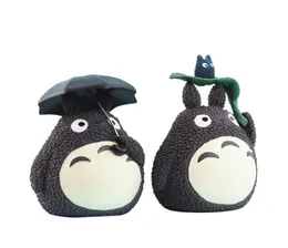 إبداع Totoro Vinyl Money Box Kids Piggy Bank Kids Toys Gift Anime Craft Studio Ghibli Miyazaki Hayao Doll Box كبير Cofre L7671283