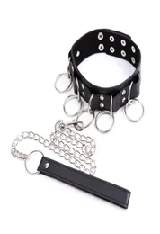 Giochi adulti femminile Metal Neck Reteint Dog Slave Collar Bondage Sex Toys per HER9520531