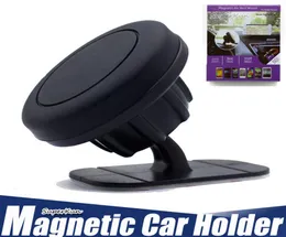 Air Vent Magnetic Car Phone Holder Dashboard Stand Mount Support Adhesive For MobilePhone With Retail Box7844844