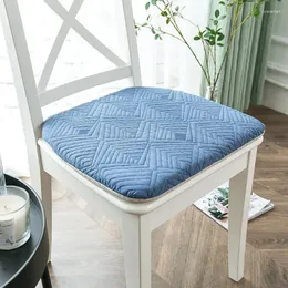 Kudde minimalistisk stil fast färg hem hästsko-formad universell matstol icke-halkmatta träpall mjuka säte kuddar
