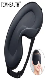 男性向けの3Dスリープアイマスク女性の輪郭を描くカップ睡眠目隠し凹面成形ナイトブロックアウトライトソフトコンフォートシェードカバーF6816223