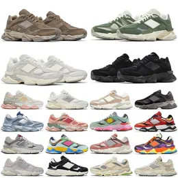 Nya män Kvinnor Runningskor 9060 Designer Sneakers Quartz Gray Triple Black Rain Cloud Sea Salt Vit Pink Sand Sushroom Neon Mens Sports Trainers