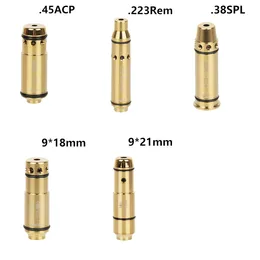 Тактическая тренировочная лазерная пуля 9x18 мм прицел 45ACP 223Rem .38Spl 177 калибр