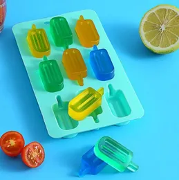 Silicone Popsicle Mold Ice Cube Mold Ice Bar Creative Ice Tray Mold Home Kitchen Accessories