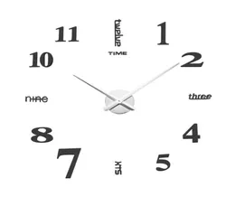 Relógios de parede acrílico Relógio DIY adesivos europeus sala de estar decorativa inovadora para decoração de casa13506323