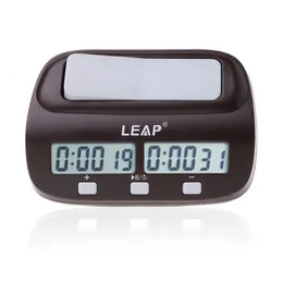 Professionell digital schackklocka Kompakt Stopwatch Board Clock med tävlingstimer Digital Chess Clock Compact Stopwatch 240415