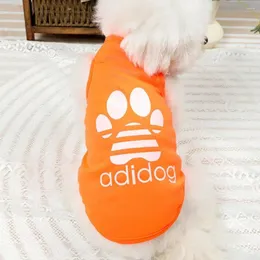 Köpek giyim yumuşak tank üst kedi kostüm polyester serin t-shirt spor yeleği nefes alabilen evcil hayvan basketbol yaz