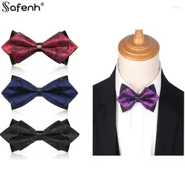 Laço lanche 1pcs reusablelemen bowtie calctie moda moda de luxo de luxo festas de casamento de borboleta cravat homens de negócios suprimentos de presentes de negócios