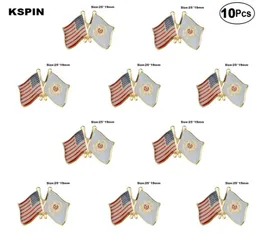 USA Lutheran Lapel Pin Flag Badge Brooch Pinsバッジ10pcs lot7475393