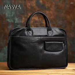 Портфазы Nasva Leather Men Men Morm