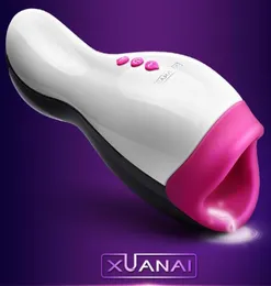 Xuanai Akıllı Isıtma Erkek Mastürbator Vajina Şarj Edilebilir 12 Hızlı Erkek KEDİ MASTURBATOR 3D Emme Pompa Mastürbasyon 4336381