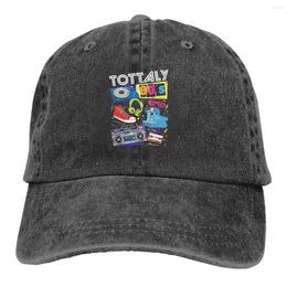 قبعات الكرة الرجعية في الثمانينات من القرن العشرين ، كاسيت كاسيت بيسبول قبعة الرجال القبعات المرأة الحماية