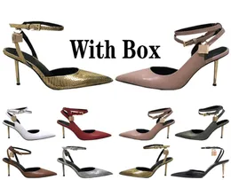 Дизайнерские каблуки женщины сандалии роскошные дизайнерские туфли модная тапочка несколько цветов на выбор из подлинной кожаной слайды HoladeSi7124096