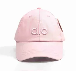 Designer Al Yoga Ball Cap Baseball Hat Fashion Summer Women Versatile Big Head Surround Show Face Small Sunvisor Wear Duck Tongue 2024TS