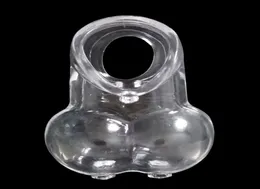 Мужское шариковое измельчение Soft TPE мошонка эластичного щита кольцо сжимания подвесной пенис.
