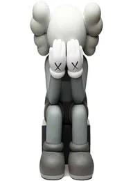28cm 09kg OriginalFake Kaws Companion Doll Sitting Position Finder Original Box Kaws 액션 피겨 모델 장식 선물 AN9590727