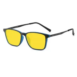 Okulary przeciwsłoneczne 2023 TR90 Nocne widzenie anty-blue okulary przeciwsłoneczne okulary optyczny