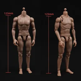 MB101 MB102 1/12 Scale Joint Body Model 6'' Soldier Nude Action Figure Super Flexible Body Toys for 1 12 Head 240418