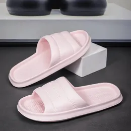 Женские лето удобные тапочки Мужские простые модные дома в ванной комнате пляжные туфли 3645 240420