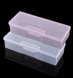 Strumenti per manicure per chiodi trasparenti in plastica Scheda di stoccaggio Bolla a punta da disegno Dranaggio Penne File di macinazione File Organizzatore Contenitore Box5002694