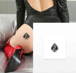 Nxy Adult Toys 4 or 9x Beta Boy Temporary Tattoos Sex Game Play Fetish for Master and Slave Bdsm Waterproof Sticker 12065516773