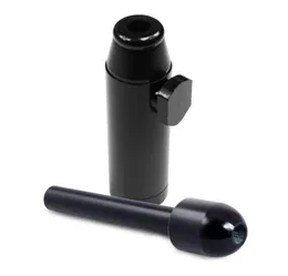 Formax420 High Quality Black Bullet Snuff Box Black Tube Snorter Sniffer Powder säljer tillsammans 8689054