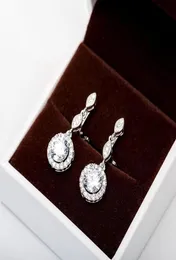 Mode lange Dropform nicht durchbohrte Ohrringe für Brauthochzeit Bijoux Schmuck Weihnachtsgeschenkclip auf Ohren Jewellery7856461