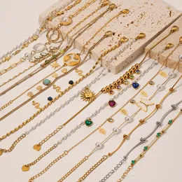 Antyczne złote kubańskie link bransoletka kobiet naturalne perły okrągłe motyl wisiorek cyrkon urok biżuterii hurtowa biżuteria