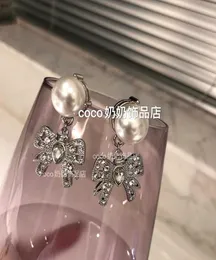 Designer miao039s woman earrings pearl Earrings female style big earrings1356166