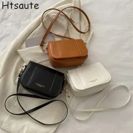 Axelväskor elegant designkoppling för kvinnors lilla crossbody -väska pu läder messenger blixtlås handväska handväska sommarresor