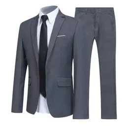 Abito da uomo Groomsmen normale Fittuxedo giacche da uomo set di bottoni eleganti formali tasche blazer appuntamenti 240422