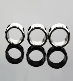 Anello del pene maschile in metallo in acciaio inossidabile anello di cockring pesante Testa di ritardo della testa estendi giocattoli sessuali per men3203323