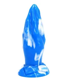 NXY Dildos Yocy Thick Specialshaped Large Suction Cup Backcourt Soft Anal Plug Liquid Silica Gel Male Dilator Female Masturbation3174043