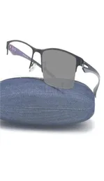 النظارات الشمسية Minclfashion Metal Frame Designer Sun Pochromic Lens Mens Pusiness Square Reading Glasses with Box FML6647995