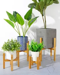 Pianta in vaso supporto per pianta regolabile moderna di metà secolo per piatti da fiori succulenti fiori o candele 8037610