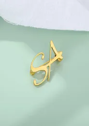 Pins Brooches Customized Any Name Brooch Personalized Initial Letters Handmade Jewelry Wedding Bridesmaid Gifts For Women Men L2211280484