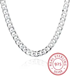 Kedjor men039s fina smycken 925 sterling silver 10mm halsband hög kvalitet manlig sterlingsilverjewelry 20 tum 244958629