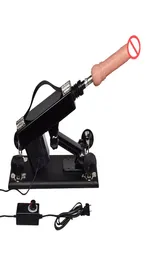 Automatisk Sex Machine Guncannon med en standard dildo sexuellt samlag kärleksmaskin sexleksaker för paras presentkula ägg1701253